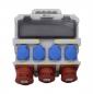Preview: Mobilverteiler 12 Module (3x CEE 5P 16A + 4x 230V/16A)