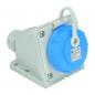Preview: Schutzkontakt Wandsteckdose (Schräg) 1x16A IP68