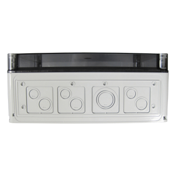 Preview: Installationsgehäuse IP67 (250x360x150mm) - mit Transparentdeckel