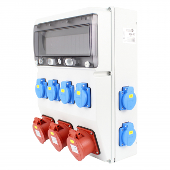 Preview: Stromverteiler (3x CEE 5P 16A + 8x 230V/16A)