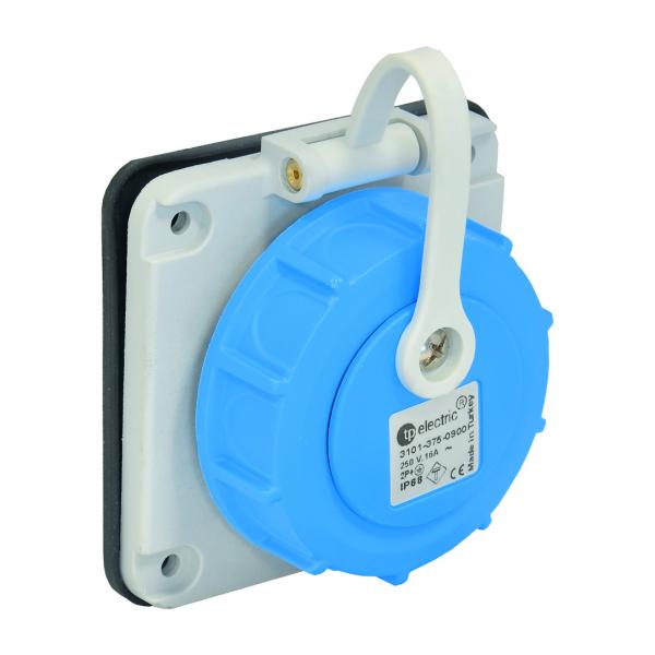 Schutzkontakt Anbausteckdose 1x16A IP68