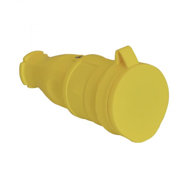 Schutzkontakt Kupplung IP44 (Gelb)