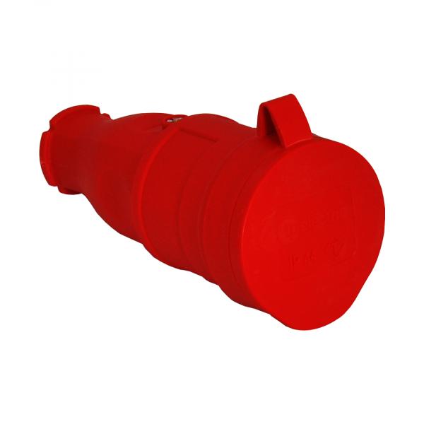 Schutzkontakt Kupplung IP44 (Rot)